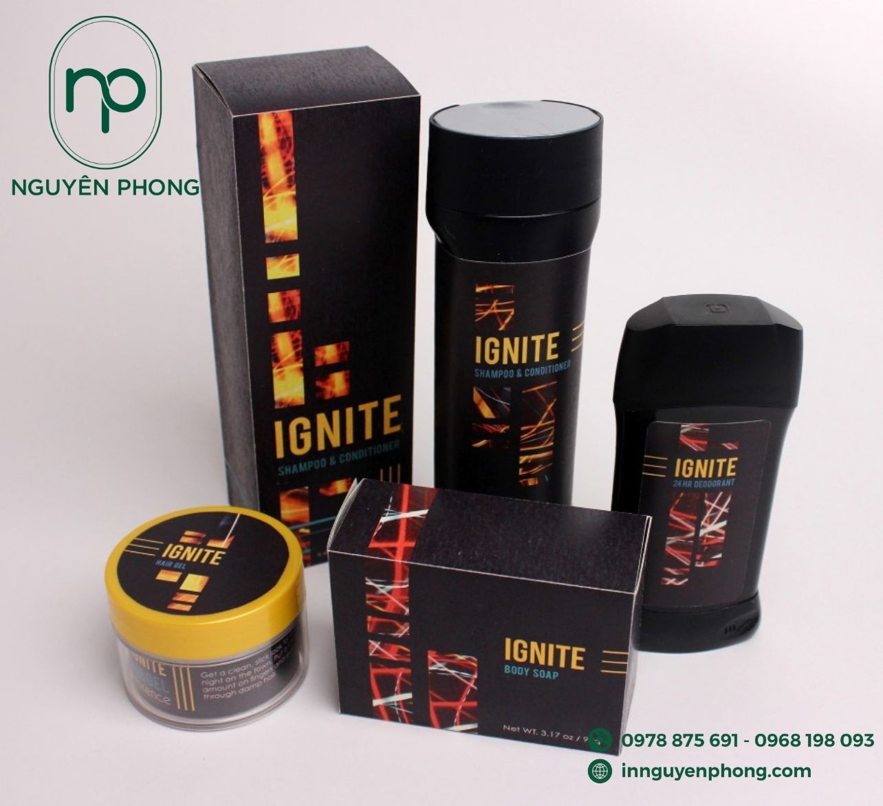 In hộp giấy đựng gel làm tóc xu hướng